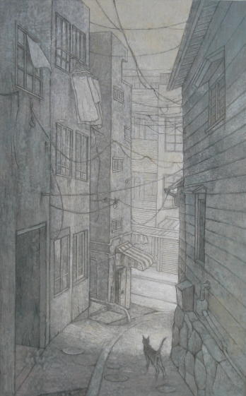 路地裏にて